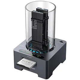 Graugear G-M2DK-CR-10G Docking Station e Card Reader USB-C 10 Gbps per M.2 NVMe, NGFF e CFexpress - Grigio Graugear G-M2DK-CR-10G Docking Station e Card Reader USB-C 10 Gbps per M.2 NVMe, NGFF e CFexpress - Grigio