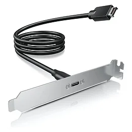 Graugear G-ETC-20G-B Adattatore USB-C interno USB 3.2 Gen2x2, 20 Gb/s, PD 100W, staffa PCI - Nero Graugear G-ETC-20G-B Adattatore USB-C interno USB 3.2 Gen2x2, 20 Gb/s, PD 100W, staffa PCI - Nero