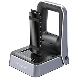 Graugear G-M2DK2-40G Docking Station M.2 NVMe, USB4 PCIe Gen4x4 con Raffreddamento Attivo - Nero Graugear G-M2DK2-40G Docking Station M.2 NVMe, USB4 PCIe Gen4x4 con Raffreddamento Attivo - Nero
