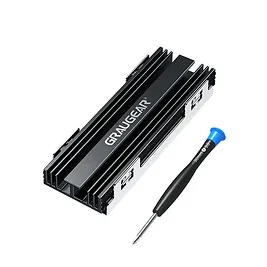 Graugear G-PS5HS02 dissipatore SSD M.2 per PlayStation 5 - Nero/Argento Graugear G-PS5HS02 dissipatore SSD M.2 per PlayStation 5 - Nero/Argento