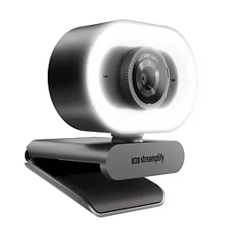 Streamplify CAM Plus Webcam Full HD con Ring Light, 60 FPS, Autofocus - Nero Streamplify CAM Plus Webcam Full HD con Ring Light, 60 FPS, Autofocus - Nero
