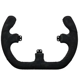 Asetek SimSports GT Rim Open D - Volante GT in Alluminio e Camoscio, compatibile Button Box La Prima e Forte - Nero Asetek SimSports GT Rim Open D - Volante GT in Alluminio e Camoscio, compatibile Button Box La Prima e Forte - Nero
