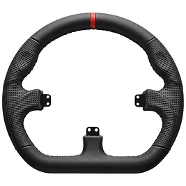 Asetek SimSports GT Rim Closed D - Volante in Alluminio e Pelle, compatibile con Button Box La Prima e Forte - Nero Asetek SimSports GT Rim Closed D - Volante in Alluminio e Pelle, compatibile con Button Box La Prima e Forte - Nero
