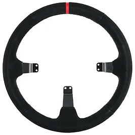 Asetek SimSports GT Rim 340mm - Corona per Volante GT curva in Alluminio con Grip in Pelle Scamosciata - Nero Asetek SimSports GT Rim 340mm - Corona per Volante GT curva in Alluminio con Grip in Pelle Scamosciata - Nero