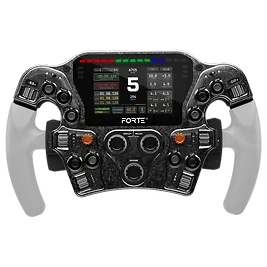 Asetek SimSports Forte Formula Pro - Button Box Sim Racing con LCD 4,3", 23 Comandi e 36 LED aRGB - Nero Asetek SimSports Forte Formula Pro - Button Box Sim Racing con LCD 4,3", 23 Comandi e 36 LED aRGB - Nero