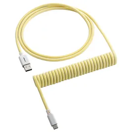CableMod Classic Coiled Cavo Spiralato per Tastiera USB-C a USB Type-A, Lemon Ice - 150cm CableMod Classic Coiled Cavo Spiralato per Tastiera USB-C a USB Type-A, Lemon Ice - 150cm