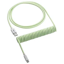 CableMod Classic Cavo a spirale per tastiera USB-C a USB Type-A, Lime Sorbet - 150cm CableMod Classic Cavo a spirale per tastiera USB-C a USB Type-A, Lime Sorbet - 150cm
