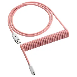 CableMod Classic Coiled Keyboard Cable USB-C a USB Type-A, Orangesicle - 150cm CableMod Classic Coiled Keyboard Cable USB-C a USB Type-A, Orangesicle - 150cm