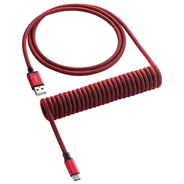 CableMod Classic Coiled Cavo a spirale per tastiera USB-C a USB-A, Republic Red - 150cm CableMod Classic Coiled Cavo a spirale per tastiera USB-C a USB-A, Republic Red - 150cm