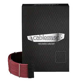 CableMod C-Series Pro ModMesh Cable Set for Corsair AXi, HXi and RM (Yellow Label) - Rosso Sangue CableMod C-Series Pro ModMesh Cable Set for Corsair AXi, HXi and RM (Yellow Label) - Rosso Sangue