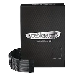 CableMod C-Series Pro ModMesh Cable Kit per Corsair AXi/HXi/RM (Yellow Label) - Carbon CableMod C-Series Pro ModMesh Cable Kit per Corsair AXi/HXi/RM (Yellow Label) - Carbon
