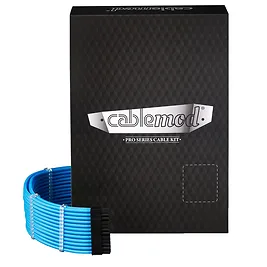 CableMod C-Series Pro ModMesh Cable Kit 12V-2x6 Dual StealthSense per Corsair RMi, RMx - Azzurro CableMod C-Series Pro ModMesh Cable Kit 12V-2x6 Dual StealthSense per Corsair RMi, RMx - Azzurro