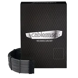 CableMod C-Series Pro ModMesh 12V-2x6 12VHPWR Dual StealthSense Cable Kit per Corsair RMi, RMx - Carbon CableMod C-Series Pro ModMesh 12V-2x6 12VHPWR Dual StealthSense Cable Kit per Corsair RMi, RMx - Carbon