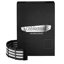 CableMod C-Series Pro ModMesh 12V-2x6 12VHPWR Dual StealthSense Cable Kit per Corsair RMi, RMx - Nero/Bianco CableMod C-Series Pro ModMesh 12V-2x6 12VHPWR Dual StealthSense Cable Kit per Corsair RMi, RMx - Nero/Bianco