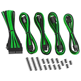 CableMod Classic ModMesh Cable Extension Kit 8+6 Series - Nero/Verde Chiaro CableMod Classic ModMesh Cable Extension Kit 8+6 Series - Nero/Verde Chiaro