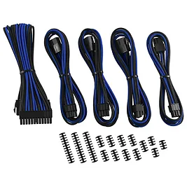 CableMod Classic ModMesh Cable Extension Kit 8+6 Series - Nero/Blu CableMod Classic ModMesh Cable Extension Kit 8+6 Series - Nero/Blu