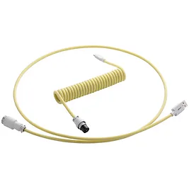 CableMod PRO Cavo a spirale per tastiera USB-C a USB Type-A, 150cm - Lemon Ice CableMod PRO Cavo a spirale per tastiera USB-C a USB Type-A, 150cm - Lemon Ice