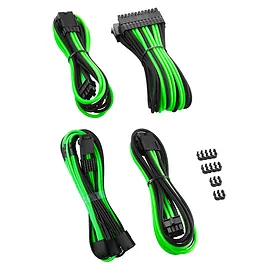 CableMod PRO ModMesh 12VHPWR Cable Extension Kit - Nero/Verde Chiaro CableMod PRO ModMesh 12VHPWR Cable Extension Kit - Nero/Verde Chiaro