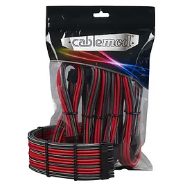 CableMod PRO ModMesh Cable Extension Kit - Carbon/Rosso CableMod PRO ModMesh Cable Extension Kit - Carbon/Rosso