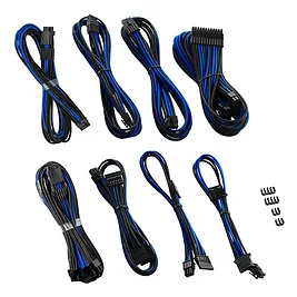 CableMod RT-Series Pro ModMesh 12VHPWR Dual Cable Kit per ASUS, Seasonic, Phanteks - Nero/Blu CableMod RT-Series Pro ModMesh 12VHPWR Dual Cable Kit per ASUS, Seasonic, Phanteks - Nero/Blu