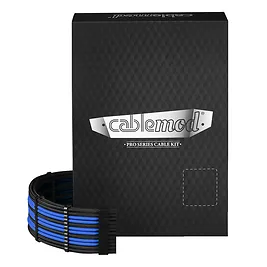CableMod PRO ModMesh RT Cable Kit per ASUS, Seasonic e Phanteks - Nero/Blu CableMod PRO ModMesh RT Cable Kit per ASUS, Seasonic e Phanteks - Nero/Blu