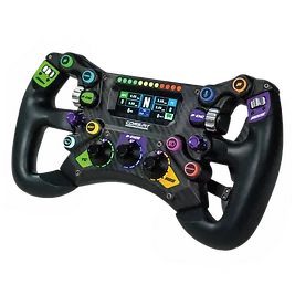 Conspit 300GT - Volante Sim Racing con Display 2,99", Palette Magnetiche e 110 Comandi - Nero Conspit 300GT - Volante Sim Racing con Display 2,99", Palette Magnetiche e 110 Comandi - Nero