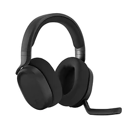 Fractal Design Scape - Cuffie Gaming Wireless 2.4GHz, Bluetooth 5.3 e USB-C con base di ricarica - Nero Fractal Design Scape - Cuffie Gaming Wireless 2.4GHz, Bluetooth 5.3 e USB-C con base di ricarica - Nero