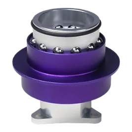 Conspit CDR Quick Release - Adattatore Quick Release in Lega di Alluminio con PCD 50mm per Volanti Sim Racing - Lilla/Argento Conspit CDR Quick Release - Adattatore Quick Release in Lega di Alluminio con PCD 50mm per Volanti Sim Racing - Lilla/Argento
