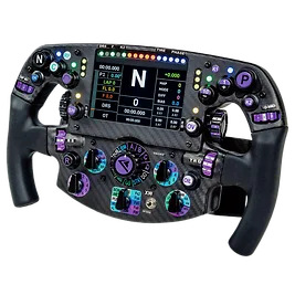 Conspit PW1 Formula - Volante Sim Racing 290mm con Display LCD 4,3", Palette Magnetiche e Front in Carbonio - Nero Conspit PW1 Formula - Volante Sim Racing 290mm con Display LCD 4,3", Palette Magnetiche e Front in Carbonio - Nero