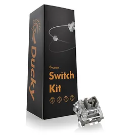 Ducky Kailh Midnight Pro - Switch Meccanici Lineari 5-Pin, MX-Stem, 45g - 110 Pezzi Ducky Kailh Midnight Pro - Switch Meccanici Lineari 5-Pin, MX-Stem, 45g - 110 Pezzi