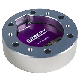 Conspit USB-A Adapter Spacer - Adattatore Distanziale in Alluminio per Wheelbase ARES, compatibile con volanti USB - Silver Conspit USB-A Adapter Spacer - Adattatore Distanziale in Alluminio per Wheelbase ARES, compatibile con volanti USB - Silver