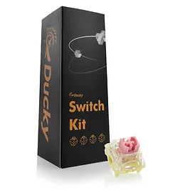 Ducky TTC Gold Pink Switch, lineare, MX-Stem 3-Pin, 37g - 110 pezzi Ducky TTC Gold Pink Switch, lineare, MX-Stem 3-Pin, 37g - 110 pezzi