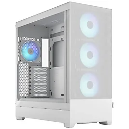 Fractal Design Pop XL Air RGB Clear tint, Big-Tower, Vetro Temperato - Bianco Fractal Design Pop XL Air RGB Clear tint, Big-Tower, Vetro Temperato - Bianco