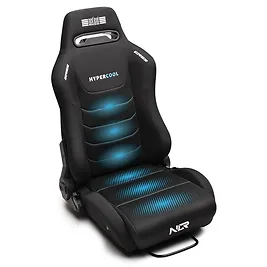 Next Level Racing ERS3 HYPERCOOL - Sedile Sim Racing con Ventilazione Attiva e Rivestimento in Mesh - Nero Next Level Racing ERS3 HYPERCOOL - Sedile Sim Racing con Ventilazione Attiva e Rivestimento in Mesh - Nero