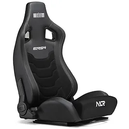 Next Level Racing ERS4 Elite - Sedile Sim Racing Reclinabile con Licenza FIA in PU e Camoscio - Nero Next Level Racing ERS4 Elite - Sedile Sim Racing Reclinabile con Licenza FIA in PU e Camoscio - Nero