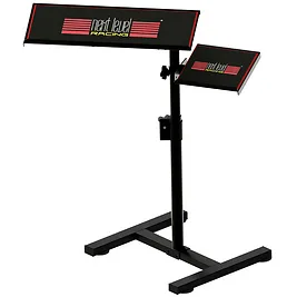 Next Level Racing Free Standing Keyboard & Mouse Tray - Supporto Tastiera e Mouse in Acciaio per Cockpit Sim Racing - Nero Next Level Racing Free Standing Keyboard & Mouse Tray - Supporto Tastiera e Mouse in Acciaio per Cockpit Sim Racing - Nero