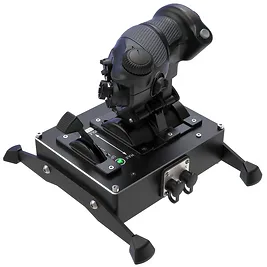 Virpil Controls CDT-VMAX Throttle - Doppia manetta in metallo con sensori contactless e retroilluminazione RGB per HOTAS - Nero Virpil Controls CDT-VMAX Throttle - Doppia manetta in metallo con sensori contactless e retroilluminazione RGB per HOTAS - Nero
