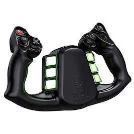 VIRPIL Controls Constellation VEGA - Impugnatura Yoke Easy-Connect per simulatori di volo con pulsanti RGB - Nero VIRPIL Controls Constellation VEGA - Impugnatura Yoke Easy-Connect per simulatori di volo con pulsanti RGB - Nero