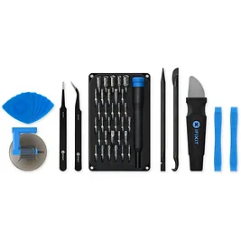 iFixit Pro Tech GO Toolkit - Set di Riparazione per Elettronica con 32 Bit in Acciaio ed Etui ESD - Nero iFixit Pro Tech GO Toolkit - Set di Riparazione per Elettronica con 32 Bit in Acciaio ed Etui ESD - Nero
