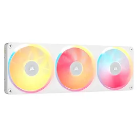 Corsair iCUE LINK LX360 RGB Unified Frame, Ventole PWM Triple Fan - 360mm, Bianca Corsair iCUE LINK LX360 RGB Unified Frame, Ventole PWM Triple Fan - 360mm, Bianca