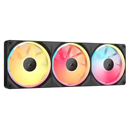 Corsair iCUE LINK LX360 RGB Unified Frame, Ventole PWM Triple Fan - 360mm, Nero Corsair iCUE LINK LX360 RGB Unified Frame, Ventole PWM Triple Fan - 360mm, Nero