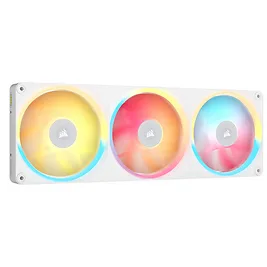 Corsair iCUE LINK LX360-R RGB, Ventole PWM Reverse Unified Frame, Triple Fan, Bianca - 360mm Corsair iCUE LINK LX360-R RGB, Ventole PWM Reverse Unified Frame, Triple Fan, Bianca - 360mm