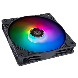 SilverStone Shark Force SF140B-ARGB Ventola PWM, ARGB, 140 mm - Nero SilverStone Shark Force SF140B-ARGB Ventola PWM, ARGB, 140 mm - Nero