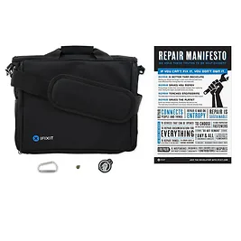 iFixit Pro Tech Mobil Kit - Borsa Porta Attrezzi per Elettronica con Moschettone - Nera iFixit Pro Tech Mobil Kit - Borsa Porta Attrezzi per Elettronica con Moschettone - Nera