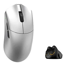 WLMouse Beast G Max - Mouse Gaming Wireless Ultraleggero 41g con Sensore Pixart PAW3950HS 30.000 DPI e 8000 Hz - Argento WLMouse Beast G Max - Mouse Gaming Wireless Ultraleggero 41g con Sensore Pixart PAW3950HS 30.000 DPI e 8000 Hz - Argento