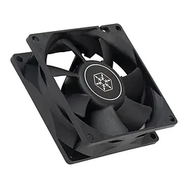 SilverStone FN80 Ventola PWM, 80 mm - Nero SilverStone FN80 Ventola PWM, 80 mm - Nero