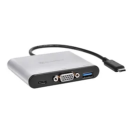 SilverStone SST-EP06C - Hub adattatore USB 3.1 Type-C con VGA, USB Type-A e USB Type-C Power Delivery SilverStone SST-EP06C - Hub adattatore USB 3.1 Type-C con VGA, USB Type-A e USB Type-C Power Delivery