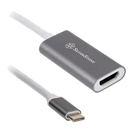 SilverStone SST-EP07C-E - Adattatore USB 3.1 Type-C a HDMI 2.0b 4K 60Hz, 10cm - Grigio SilverStone SST-EP07C-E - Adattatore USB 3.1 Type-C a HDMI 2.0b 4K 60Hz, 10cm - Grigio