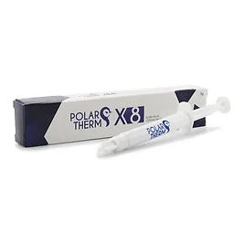 Polartherm X-8 - Pasta Termica Non Conduttiva 5g con Kit Applicatori - Grigia Polartherm X-8 - Pasta Termica Non Conduttiva 5g con Kit Applicatori - Grigia