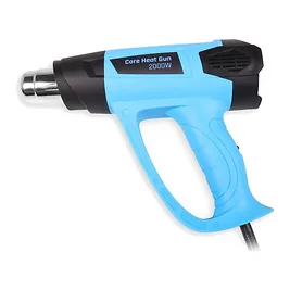 Alphacool Core Heat Gun 2000W - Pistola Termica con Temperatura e Flusso d'Aria Regolabili - Blu Alphacool Core Heat Gun 2000W - Pistola Termica con Temperatura e Flusso d'Aria Regolabili - Blu
